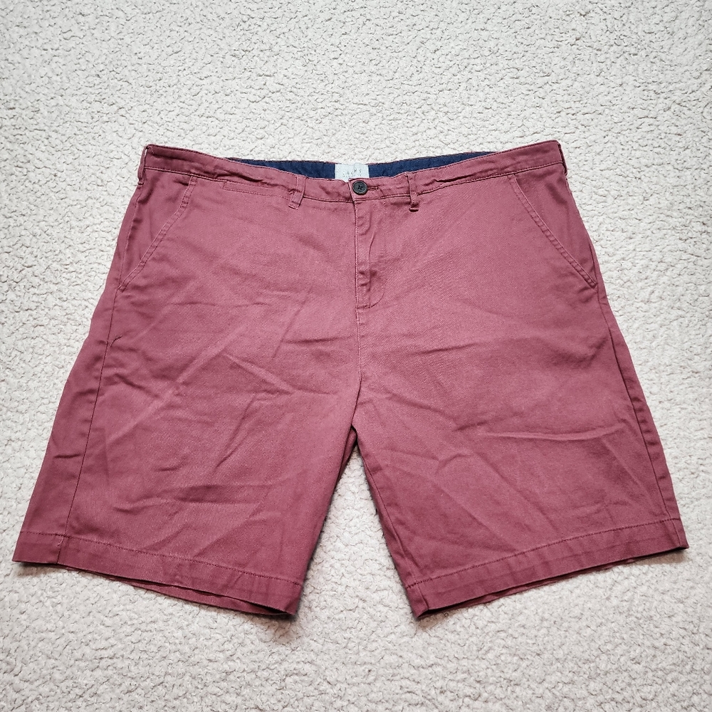 Mens Jachs New York Shorts Size 40 Chino Red preowned